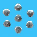 10 mm Diameter Triangle Tactile Metal Domes No Leg 300 to 350 g Force snap Dome Switch Single Push Tact Switch  (100pcs )