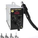 QUICK 857DW+ LEAD FREE ADJUSTABLE SMD REWORK STATION 100% ORIGINAL - Image 2