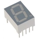 7 Segment LED Display - RED - SUN056CA - Common Anode - 14mm (0.56 Inch) (Pack of 10)