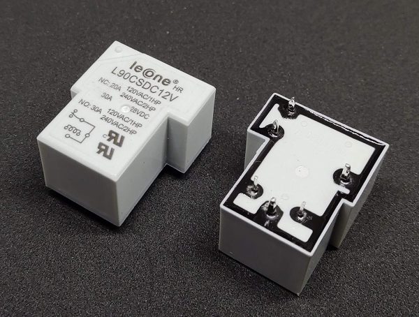 Leone Relay L90CSDC12V  30Amp T-Relay (pack of 5Pcs)