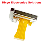 58mm thermal print head compatibility FUJITSU's FTP-628MCL054 printing mechanism
