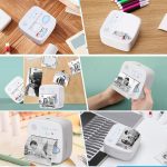 Mini Pocket Printer Portable Thermal Printer Inkless Pocket Printer Small Photo Printer for Study Notes, Notes and Receipts - Image 2