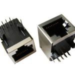 RJ45 Connector 8P8C (8 Pin Metal Shielded Cat5 RJ45 Female Connector) 10pcs