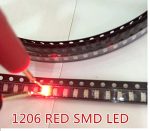 SMD LED 3216 Diodes SMD 1206 led 620-625NM 1206 red light light-emitting diode 100pcs - Image 2