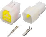 4 Pin Waterproof Automobile Connector Male and Female with Terminal (Package : 2 Sets) - Image 2