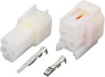 4 Pin Waterproof Automobile Connector Male and Female with Terminal (Package : 2 Sets) - Image 3