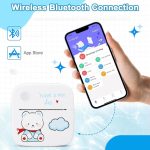 Mini Pocket Printer Portable Thermal Printer Inkless Pocket Printer Small Photo Printer for Study Notes, Notes and Receipts - Image 3
