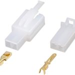 2 Pin Connector Male Female 2.8mm /2 Pin Connector for Electric Bike/Two Pin Automotive Connector