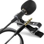 Wired Collar Mic with Noise Reduction | Professional Clip-On Lavalier Microphone for Mobile, YouTube & Online Classes