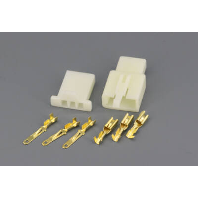 3 pin Connector Electric bike/Car/RC/RV 2.8mm 3 pin wire connector automotive electrical male female terminal plug for car (5Pcs)