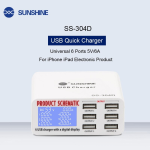 SUNSHINE SS-304D 6 PORT INTELLIGRNT USB FAST CHARGER - Image 2