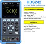 OWON HDS242 Handheld Digital Oscilloscope Multimeter 2CH USB TypeC 40MHz 3.5 LCD Test Meter - Image 2