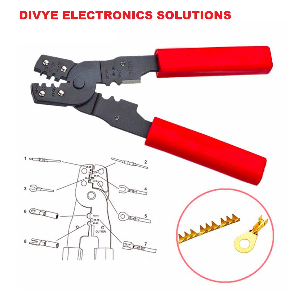image.jpg Terminal Crimping Pliers 202B of Crimping Terminal Pliers for The Suppression of Automotive Computer Connectors - Image 1