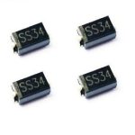 Schottky Diode SMD, SS34 SK34 1N5822 3A 40v, DO-214AB