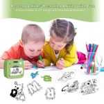 Mini Printer Sticker Thermal Printer, Bluetooth Portable Phone Printer,Study Printer with 1 Rolls Paper for Pictures, Photos, Journals, DIY, Compatible with Phone & Tablet - Image 4