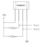 WSH41FC-XPAN5 - 20V Hall Effect Sensor IC Complementary Output (5pcs) - Image 2