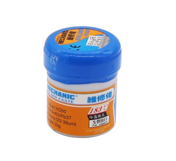 Mechanic XG-50 Premium Quality Soldering paste For SMD Rework, Electronics Repairing, Mobile repairing. Soldering For Solder Iron Station