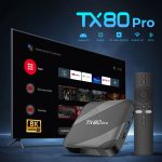 TX80 PRO Android Box 4K Smart Streaming with Dual WiFi 6 & BT 5.0 16GB RAM 256GB ROM